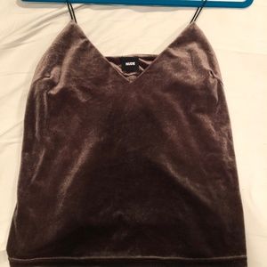 VELVET TOP by NUDE